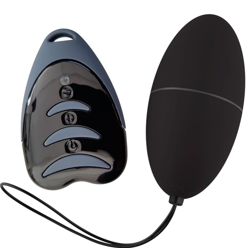 ALIVE - MAGIC EGG 3.0 VIBRANDO OVO CONTROLE REMOTO PRETO - Sexshoptuga  Sexshoptuga 