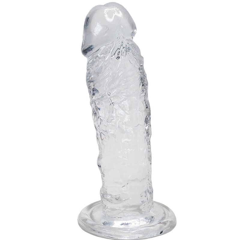 ALIVE - PÉNIS MAJESTICO REALISTA TRANSPARENTE 14,7 CM - Sexshoptuga 