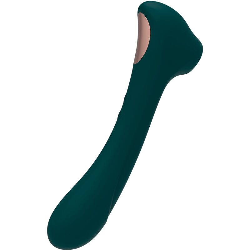 ALIVE - SUCKER E VIBRADOR QUIVER VERDE - Sexshoptuga 