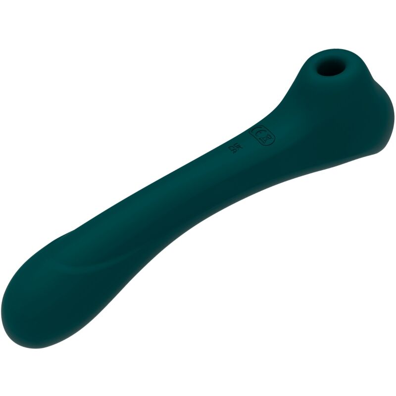 ALIVE - SUCKER E VIBRADOR QUIVER VERDE - Sexshoptuga  Sexshoptuga 