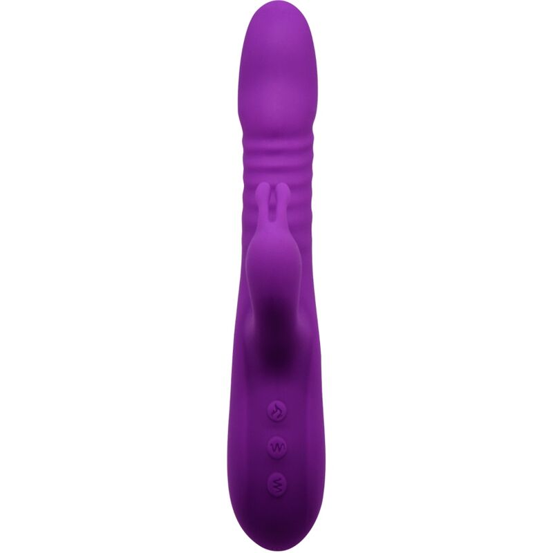 ALIVE - ROMAX VIBRADOR COELHO SILICONE VIOLETA - Sexshoptuga 