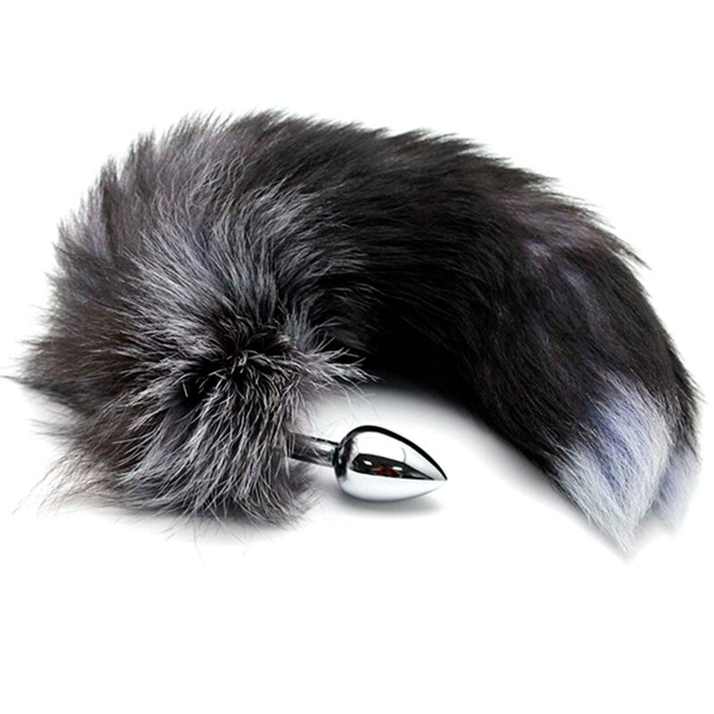 ALIVE - PLUG DE PRAZER ANAL METAL FOX TAIL TAMANHO M - Sexshoptuga  Sexshoptuga 