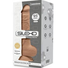 SILEXD - MODELO 1 PÊNIS REALÍSTICO PREMIUM SILEXPAN SILICONE CARAMELO 24 CM - Sexshoptuga  Sexshoptuga 