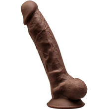 SILEXD - MODELO 1 PÊNIS REALÍSTICO PREMIUM SILEXPAN SILICONE CASTANHO 17.5 CM - Sexshoptuga  Sexshoptuga 