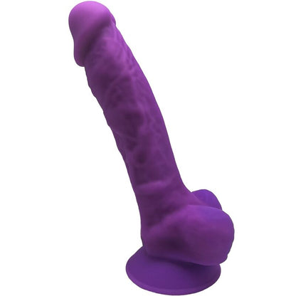 SILEXD - MODELO 1 PÊNIS REALÍSTICO PREMIUM SILEXPAN SILICONE VIOLETA 17.5 CM - Sexshoptuga 