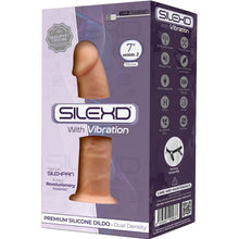 SILEXD - MODELO 1 VIBRADOR DE PÊNIS REALÍSTICO SILICONE PREMIUM SILEXPAN 17.5 CM - Sexshoptuga  Sexshoptuga 