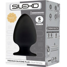 SILEXD - MODELO 1 PLUG ANAL PREMIUM SILEXPAN SILICONE PREMIUM TERMOREATIVO TAMANHO S - Sexshoptuga  Sexshoptuga 