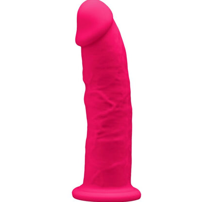 SILEXD - MODELO 2 PÊNIS REALÍSTICO PREMIUM SILEXPAN SILICONE FÚCSIA 15 CM - Sexshoptuga 