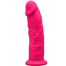 SILEXD - MODELO 2 PÊNIS REALÍSTICO PREMIUM SILEXPAN SILICONE FÚCSIA 19 CM - Sexshoptuga  Sexshoptuga 