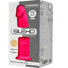 SILEXD - MODELO 2 PÊNIS REALÍSTICO PREMIUM SILEXPAN SILICONE FÚCSIA 19 CM - Sexshoptuga  Sexshoptuga 