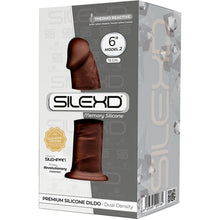 SILEXD - MODELO 2 PÊNIS REALÍSTICO PREMIUM SILEXPAN SILICONE MARROM 15 CM - Sexshoptuga  Sexshoptuga 