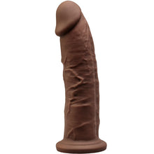 SILEXD - MODELO 2 PÊNIS REALÍSTICO PREMIUM SILEXPAN SILICONE MARROM 19 CM - Sexshoptuga  Sexshoptuga 