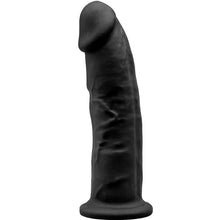 SILEXD - MODELO 2 PÊNIS REALÍSTICO PREMIUM SILEXPAN SILICONE PRETO 23 CM - Sexshoptuga  Sexshoptuga 