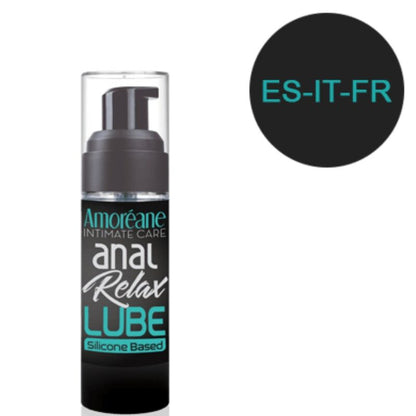 AMOREANE - LUBRIFICANTE ANAL À BASE DE SILICONE 30 ML ES/IT/FR - Sexshoptuga 