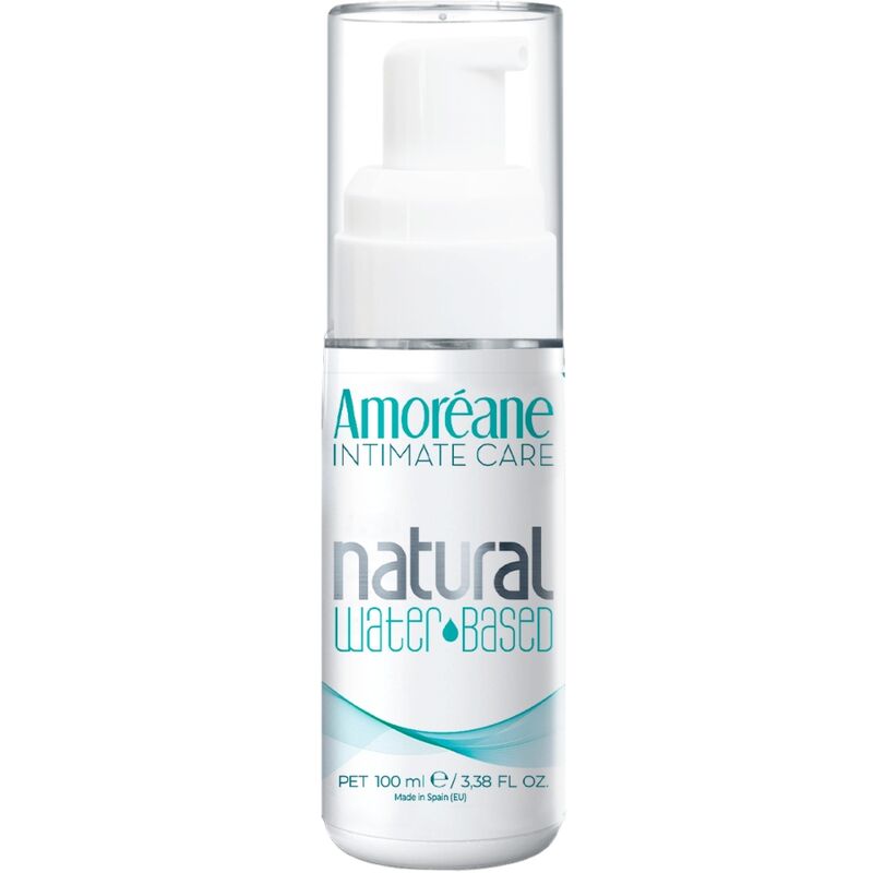 AMOREANE - LUBRIFICANTE À BASE DE ÁGUA NATURAL 100 ML - Sexshoptuga 