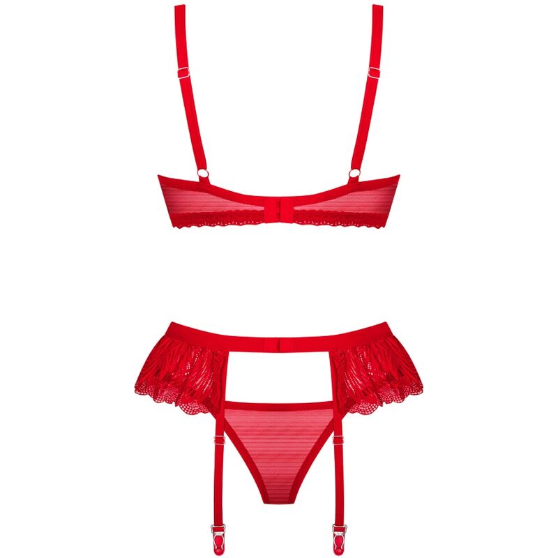 OBSESSIVE - CONJUNTO CHILISA 3 PEÇAS XS/S - Sexshoptuga  Sexshoptuga 