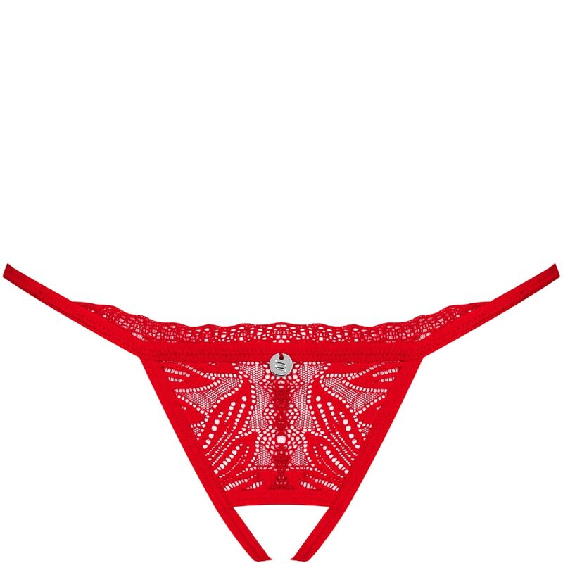 OBSESSIVE - CHILISA TANGA CROTCHLESS XS/S - Sexshoptuga  Sexshoptuga 