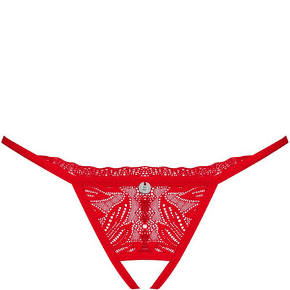 OBSESSIVE - CHILISA TANGA CROTCHLESS XS/S - Sexshoptuga 