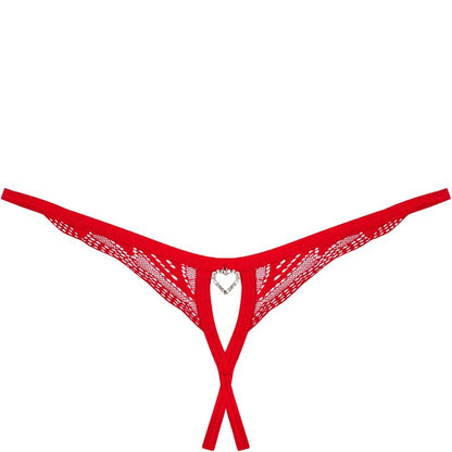 OBSESSIVE - CHILISA TANGA CROTCHLESS XS/S - Sexshoptuga 