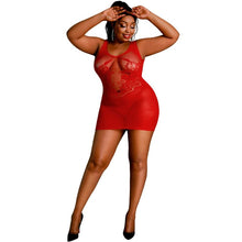 MOONLIGHT - VESTIDO MODELO 8 VERMELHO PLUS SIZE - Sexshoptuga 