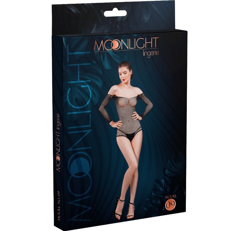 MOONLIGHT - MODELO 9 CORPO PRETO TAMANHO ÚNICO - Sexshoptuga 