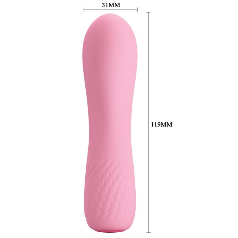 PRETTY LOVE - ALICE RECHARGEABLE VIBRATOR PINK Sexshoptuga 