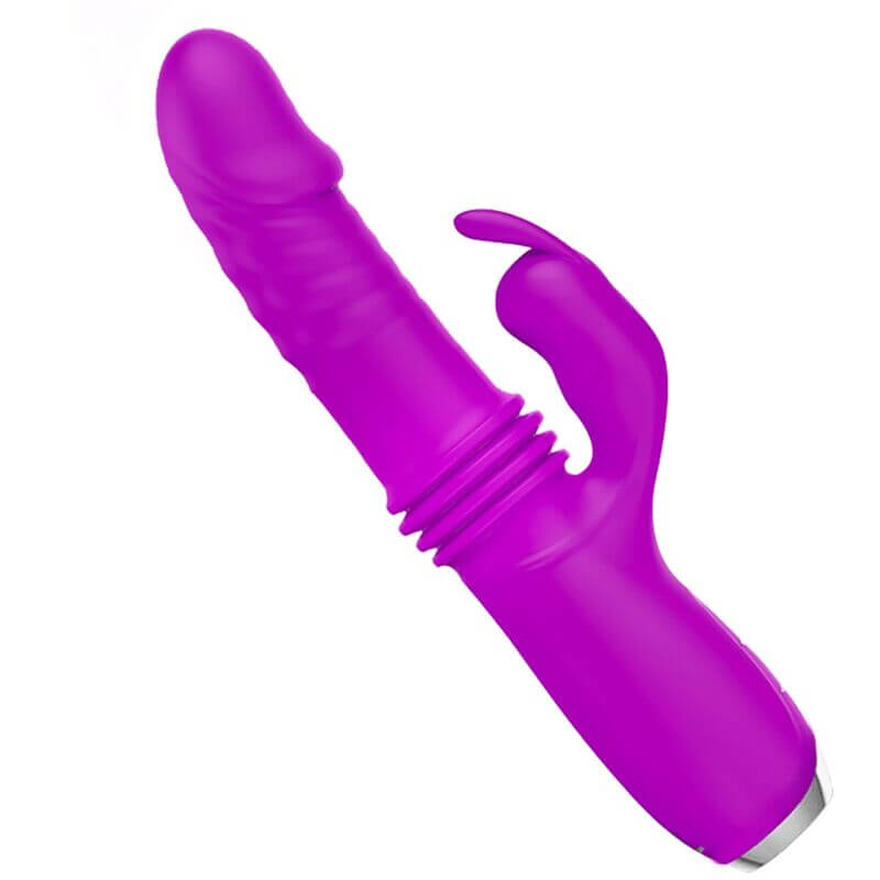 PRETTY LOVE - VIBRADOR DE COELHO RECARREGVEL DOROTHY ROXO Sexshoptuga 