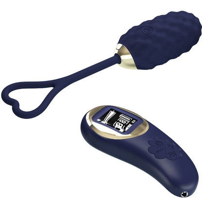 PRETTY LOVE - OVO VIBRATÓRIO DE CONTROLE REMOTO VIVIAN BLUE - Sexshoptuga 