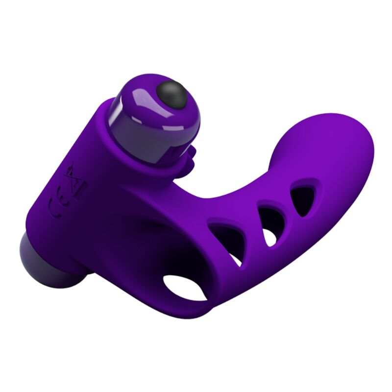 PRETTY LOVE - CAPA DE DEDO VIBRADOR ROXO ORLANDO - Sexshoptuga  Sexshoptuga 