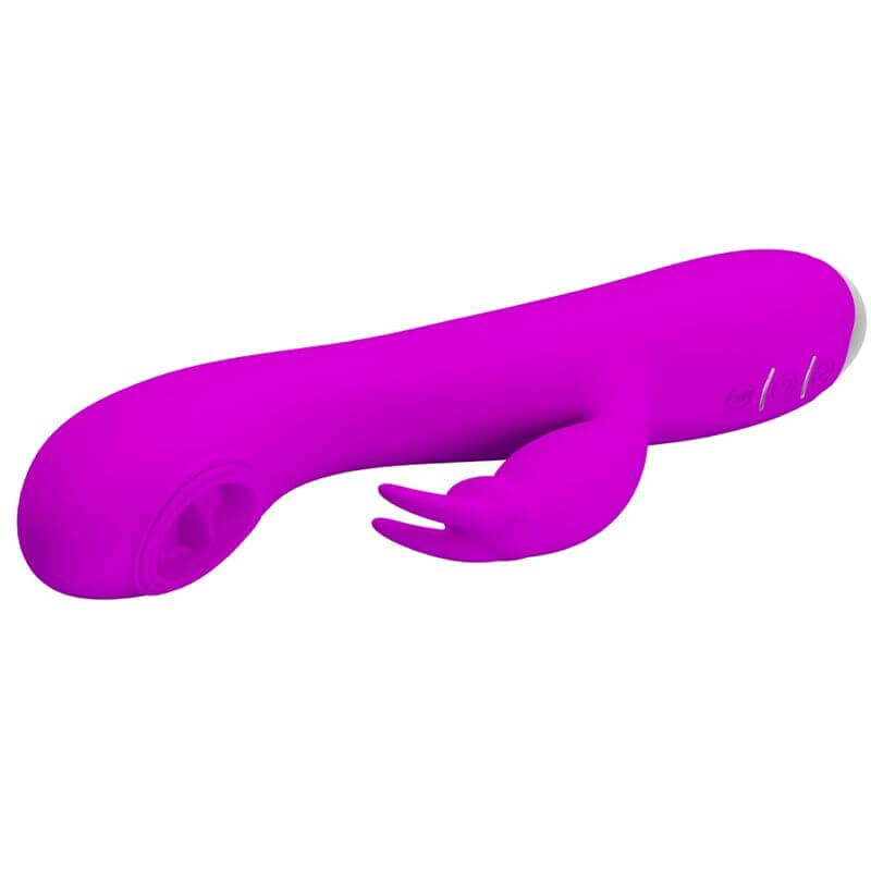 PRETTY LOVE - RACHEL RECHARGEABLE VIBRATOR WITH PURPLE SUCKER Sexshoptuga 