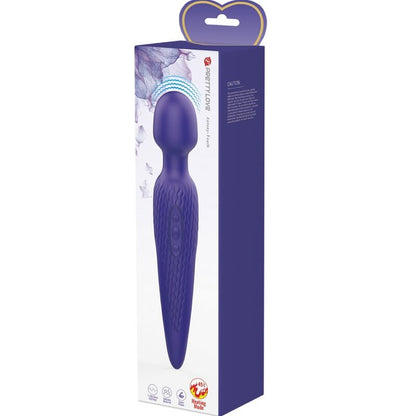 PRETTY LOVE - ANTONY YOUTH WAND VIBRADOR VIOLETA EFEITO DE CALOR - Sexshoptuga 