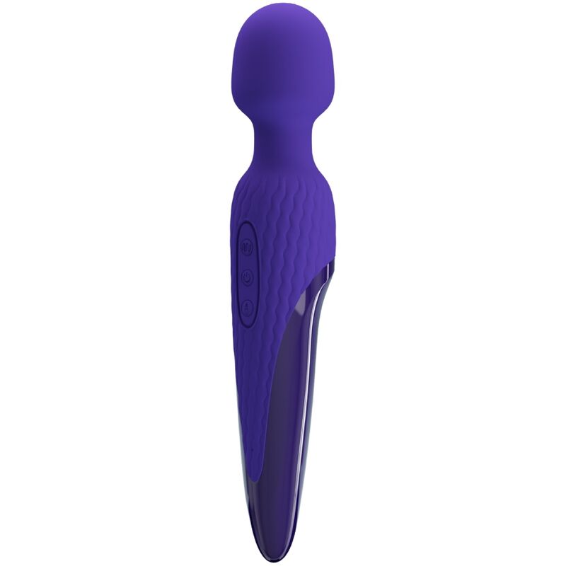 PRETTY LOVE - ANTONY YOUTH WAND VIBRADOR VIOLETA EFEITO DE CALOR - Sexshoptuga  Sexshoptuga 