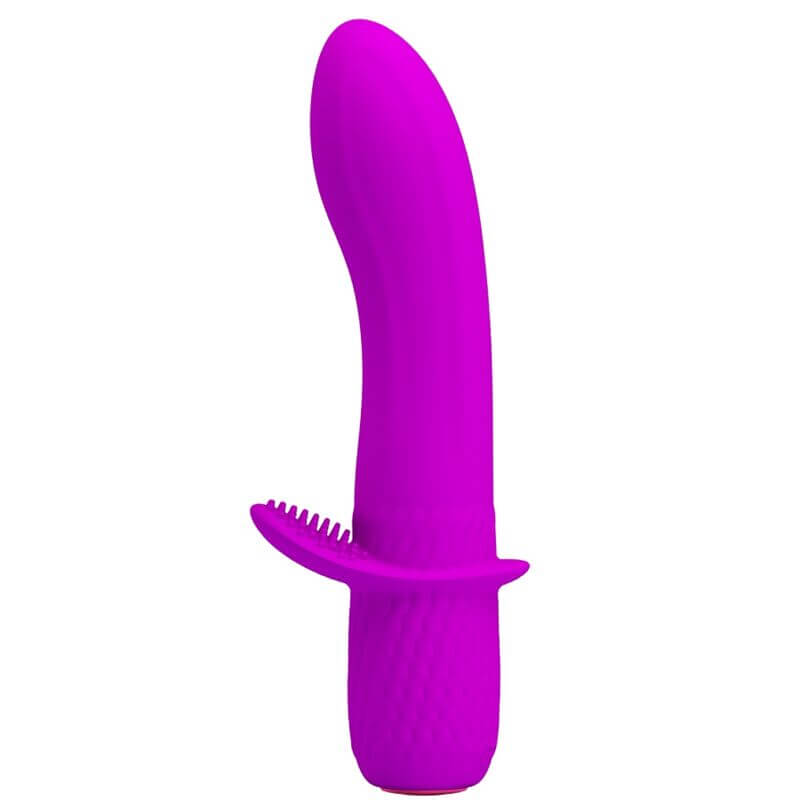 PRETTY LOVE - VIBRADOR RECARREGVEL TROY ROXO - Sexshoptuga 