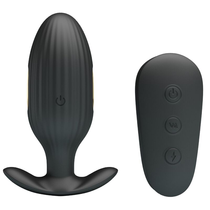 PRETTY LOVE - VIBRADOR RECARREGVEL ANAL KELLY PLUG PRETO - Sexshoptuga  Sexshoptuga 