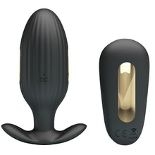 PRETTY LOVE - VIBRADOR RECARREGVEL ANAL KELLY PLUG PRETO - Sexshoptuga 