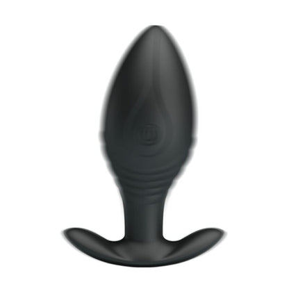 PRETTY LOVE - VIBRADOR RECARREGVEL REGINA ANAL PLUG PRETO - Sexshoptuga 