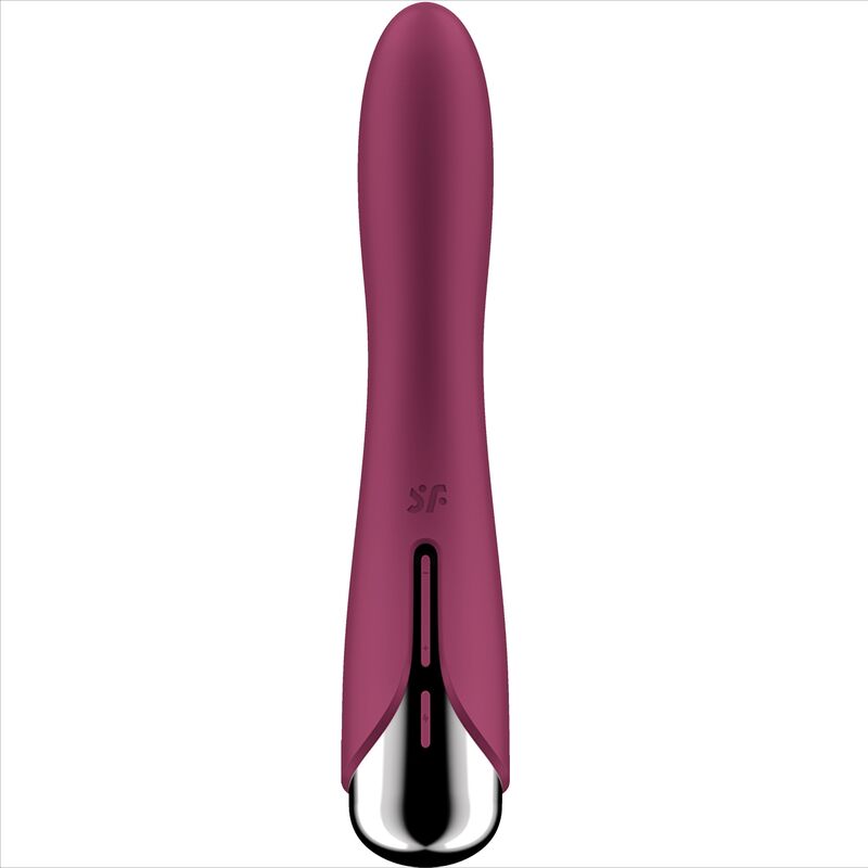 SATISFYER - VIBRADOR ROTATOR G-SPOT VIBE 1 G-SPOT VERMELHO - Sexshoptuga  Sexshoptuga 