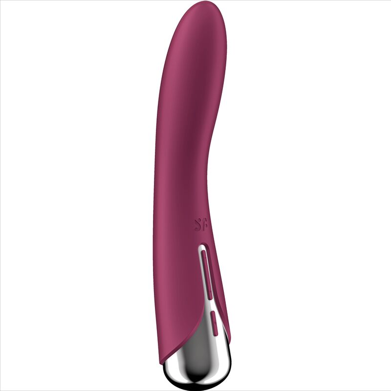 SATISFYER - VIBRADOR ROTATOR G-SPOT VIBE 1 G-SPOT VERMELHO - Sexshoptuga  Sexshoptuga 