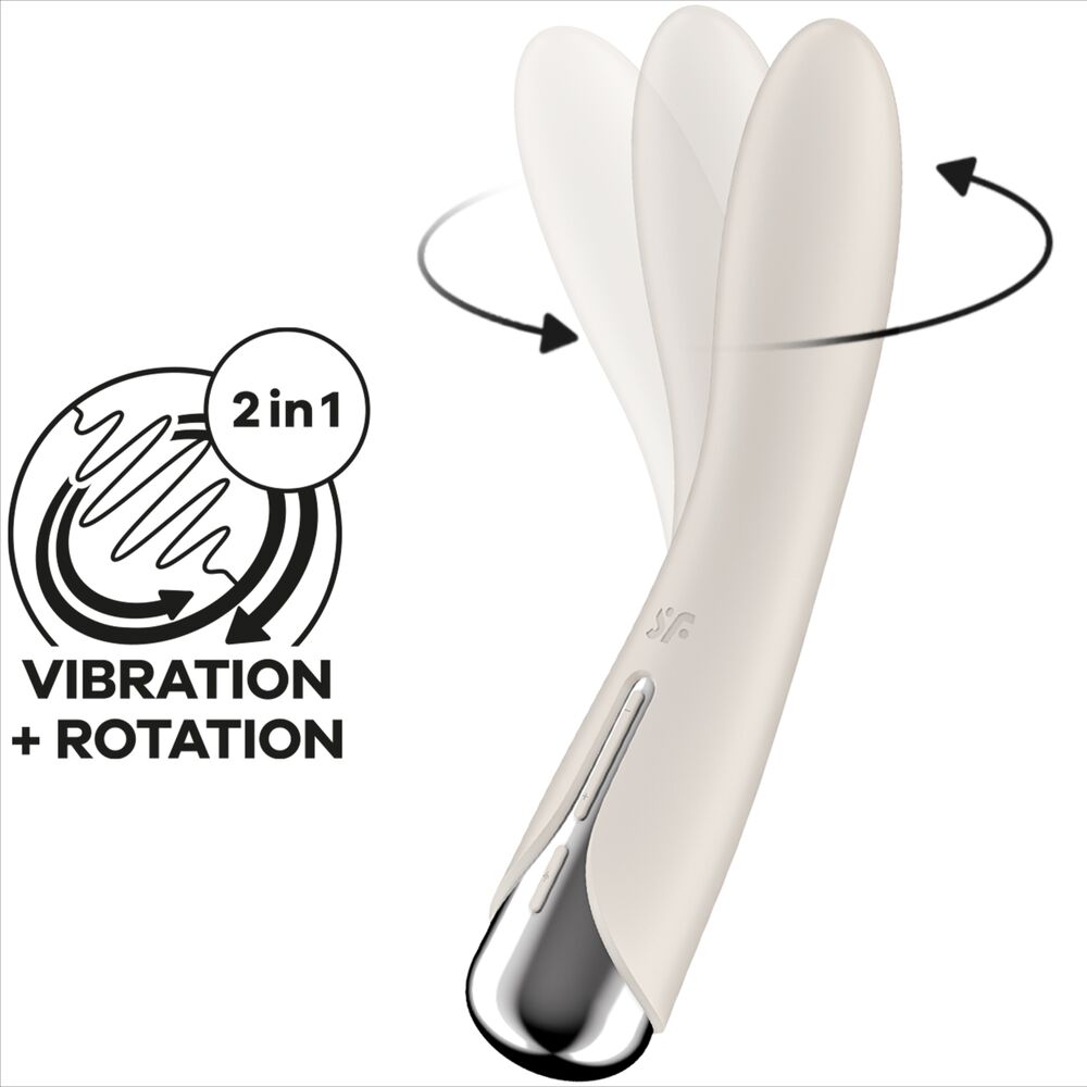 SATISFYER - VIBRADOR ROTATOR G-SPOT VIBE 1 G-SPOT VERMELHO - Sexshoptuga  Sexshoptuga 