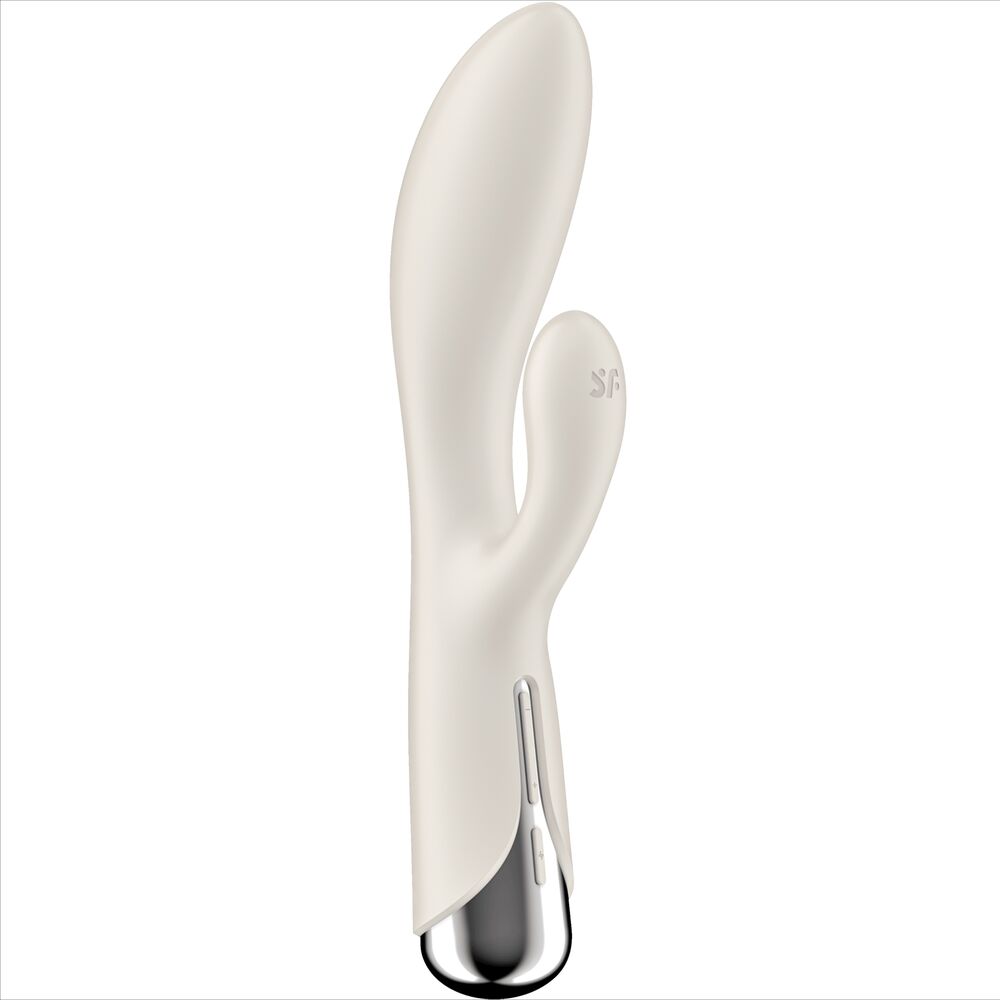 SATISFYER - COELHO GIRATÓRIO 1 CLITÓRIS E ESTIMULAO DE PONTO G VERMELHO - Sexshoptuga 