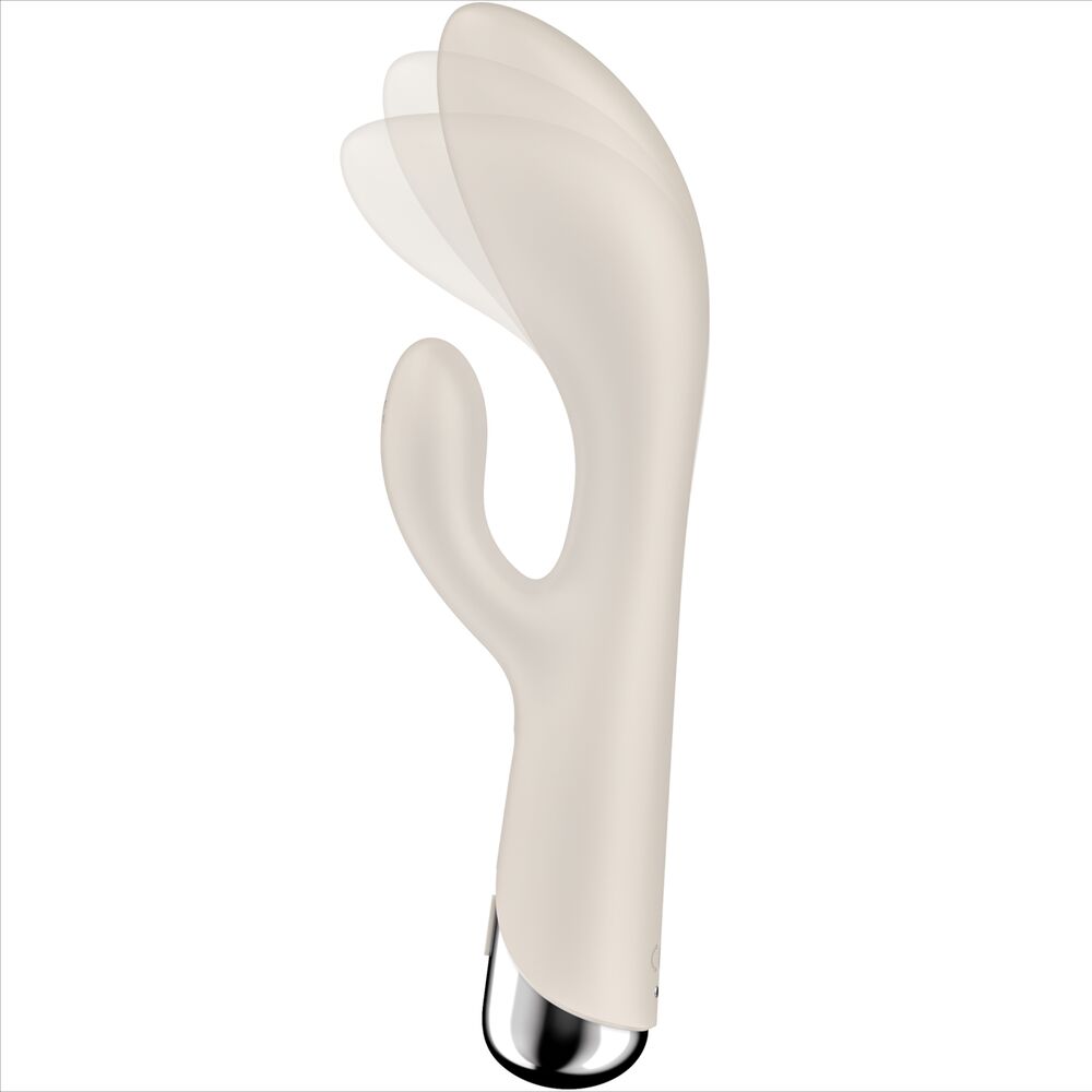 SATISFYER - COELHO GIRATÓRIO 1 CLITÓRIS E ESTIMULAO DE PONTO G VERMELHO - Sexshoptuga 