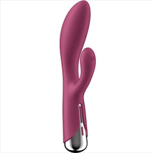 SATISFYER - COELHO GIRATÓRIO 1 CLITÓRIS E ESTIMULAO DE PONTO G VERMELHO - Sexshoptuga  Sexshoptuga 