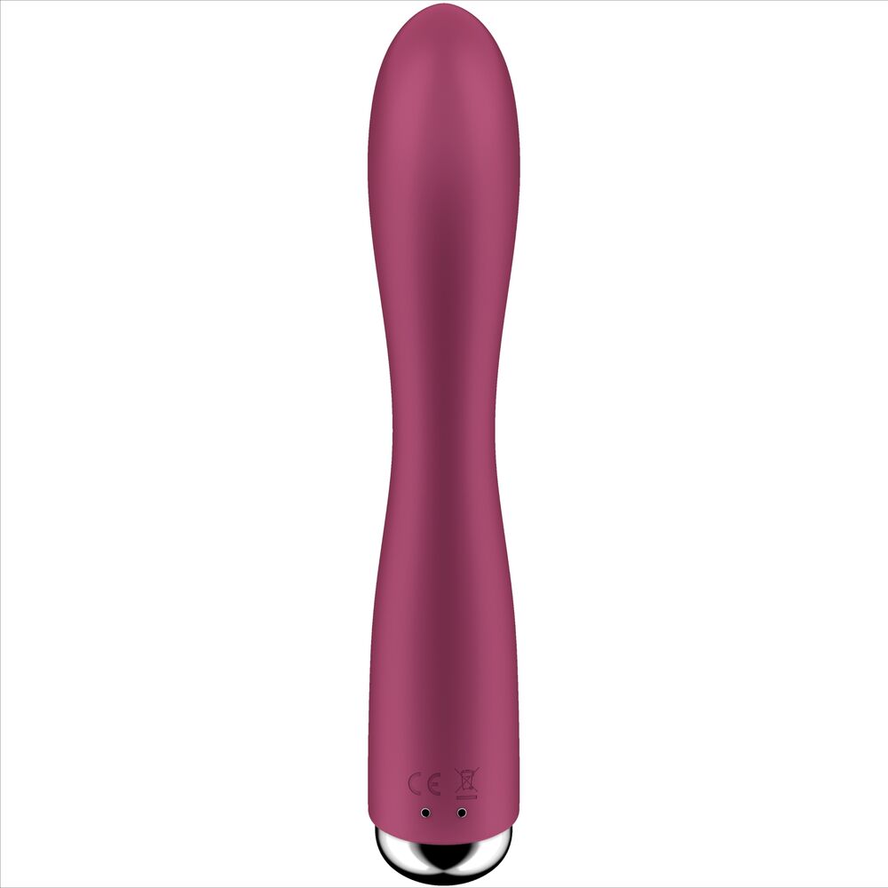 SATISFYER - COELHO GIRATÓRIO 1 CLITÓRIS E ESTIMULAO DE PONTO G VERMELHO - Sexshoptuga 