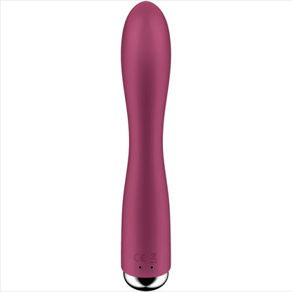 SATISFYER - COELHO GIRATÓRIO 1 CLITÓRIS E ESTIMULAO DE PONTO G VERMELHO - Sexshoptuga 