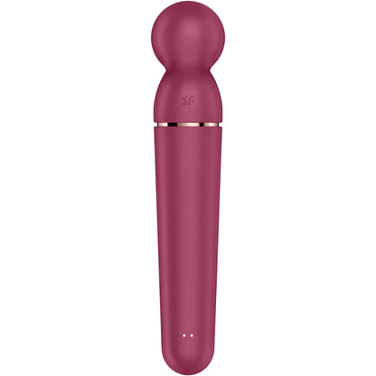 SATISFYER - PLANETA WAND-ER VIBRADOR MASSAGER BERRY - Sexshoptuga 