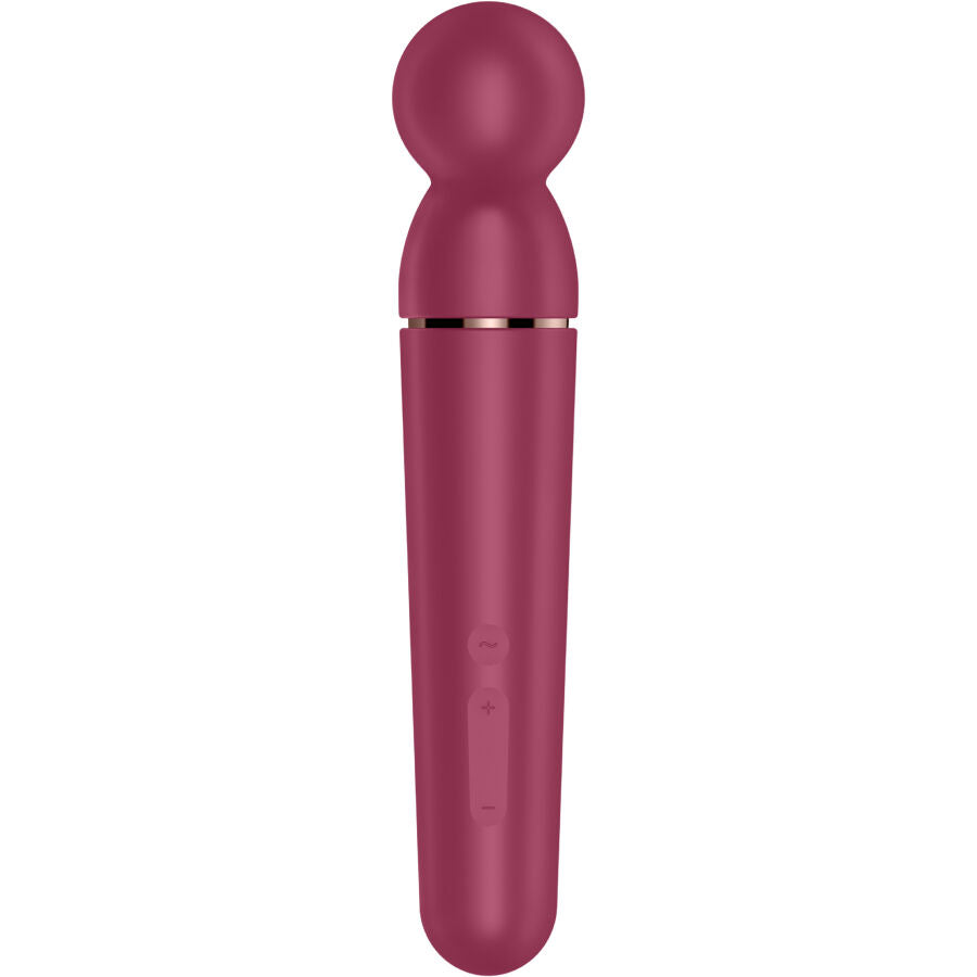 SATISFYER - PLANETA WAND-ER VIBRADOR MASSAGER BERRY - Sexshoptuga  Sexshoptuga 