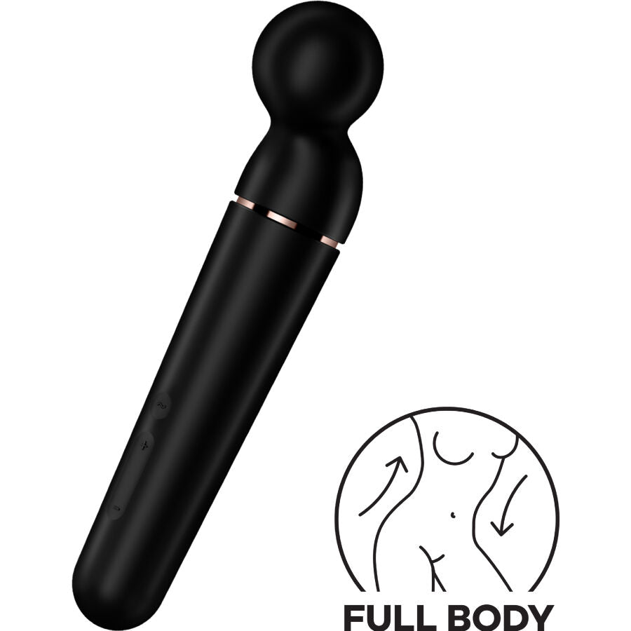 SATISFYER - PLANETA WAND-ER VIBRADOR MASSAGER BERRY - Sexshoptuga  Sexshoptuga 