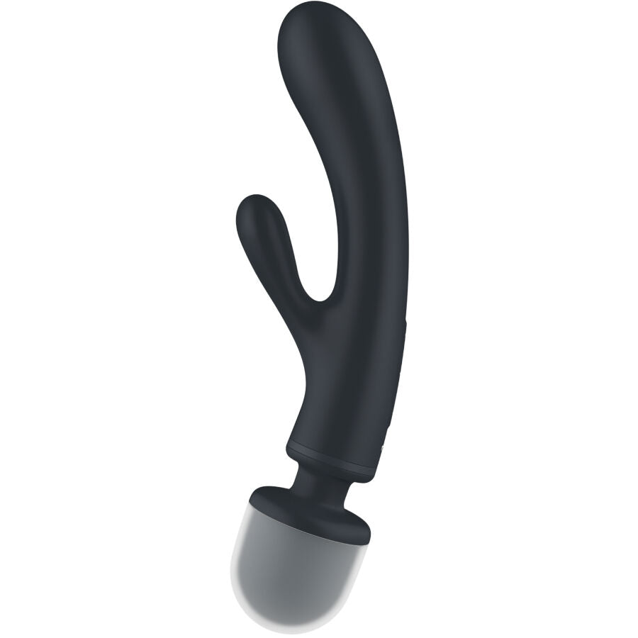 SATISFYER - TRIPLE LOVER RABBIT VIBRADOR MASSAGER ROSA - Sexshoptuga  Sexshoptuga 