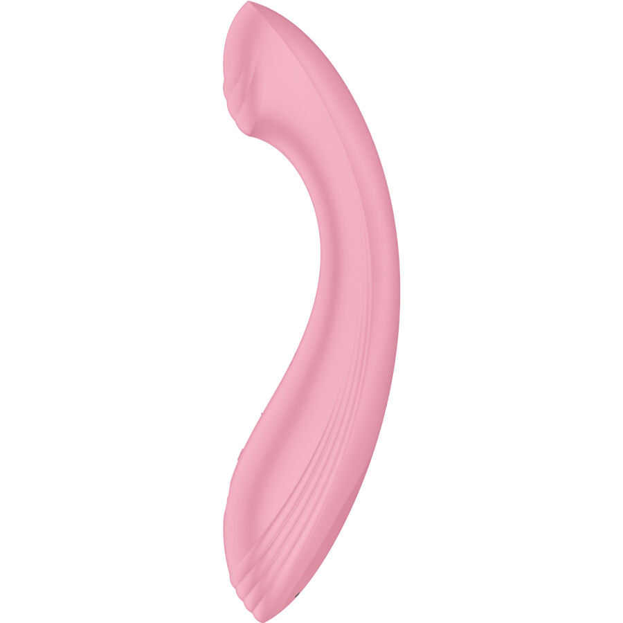 SATISFYER - G-FORCE ESTIMULADOR VIBRADOR G-SPOT ROSA - Sexshoptuga  Sexshoptuga 