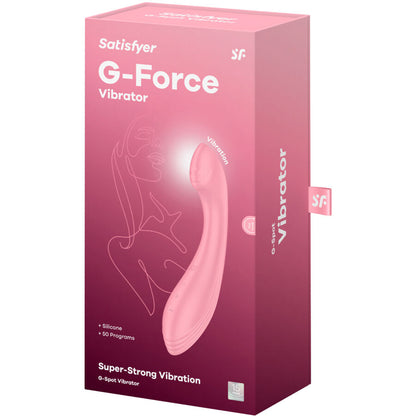 SATISFYER - G-FORCE ESTIMULADOR VIBRADOR G-SPOT ROSA - Sexshoptuga 